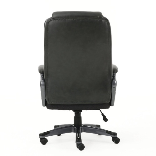 Кресло руководителя Brabix Premium Favorite EX-577 кожа, серое 531935 фото 7